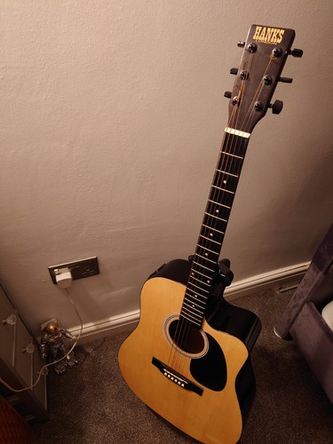 Hanks london semi acoustic - london, semi-acoustic