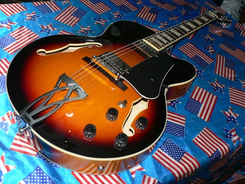 Superb ibanez af75 3 tone - superb,